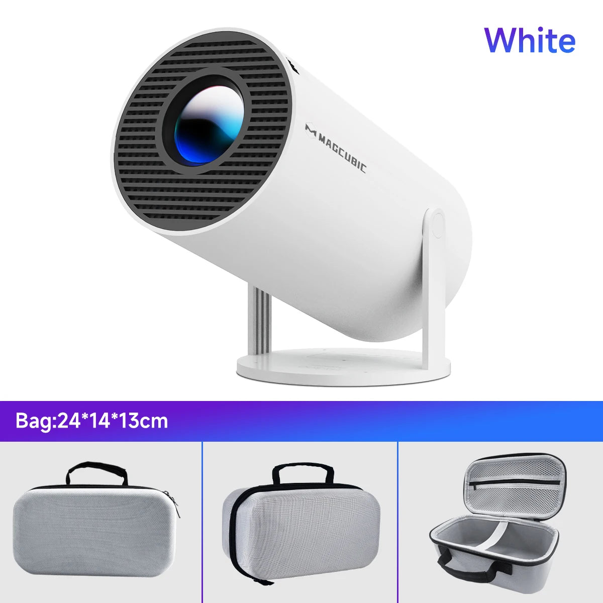Magcubic HY300 Pro 8K Projector | Android 14, WiFi 6, 290 ANSI, Bluetooth 5.4 Home Cinema