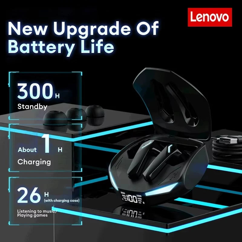 Lenovo XT53 Gaming Earbuds Bluetooth 5.4 Low Latency Waterproof