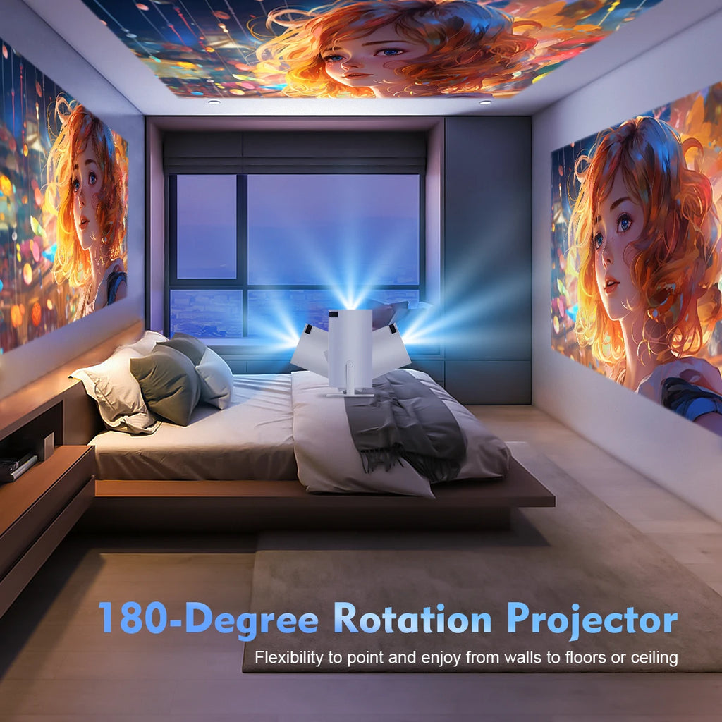 Magcubic HY300 Pro 8K Projector | Android 14, WiFi 6, 290 ANSI, Bluetooth 5.4 Home Cinema