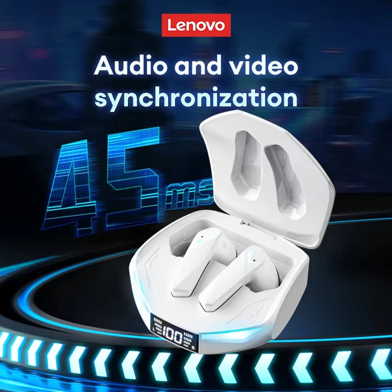 Lenovo XT53 Gaming Earbuds Bluetooth 5.4 Low Latency Waterproof